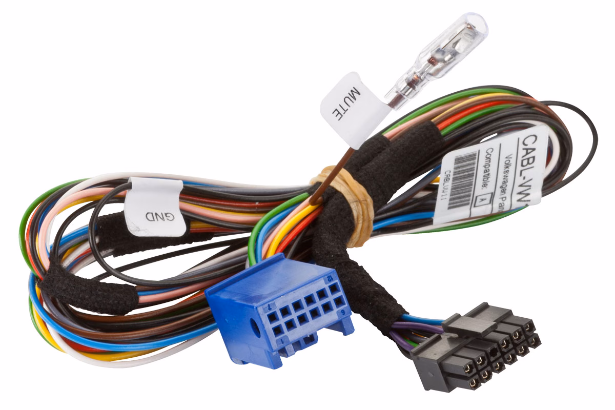 12 tűs kábel VW, Seat, Skoda járművekhez Dension Gateway Lite és Lite BT készülékekhez