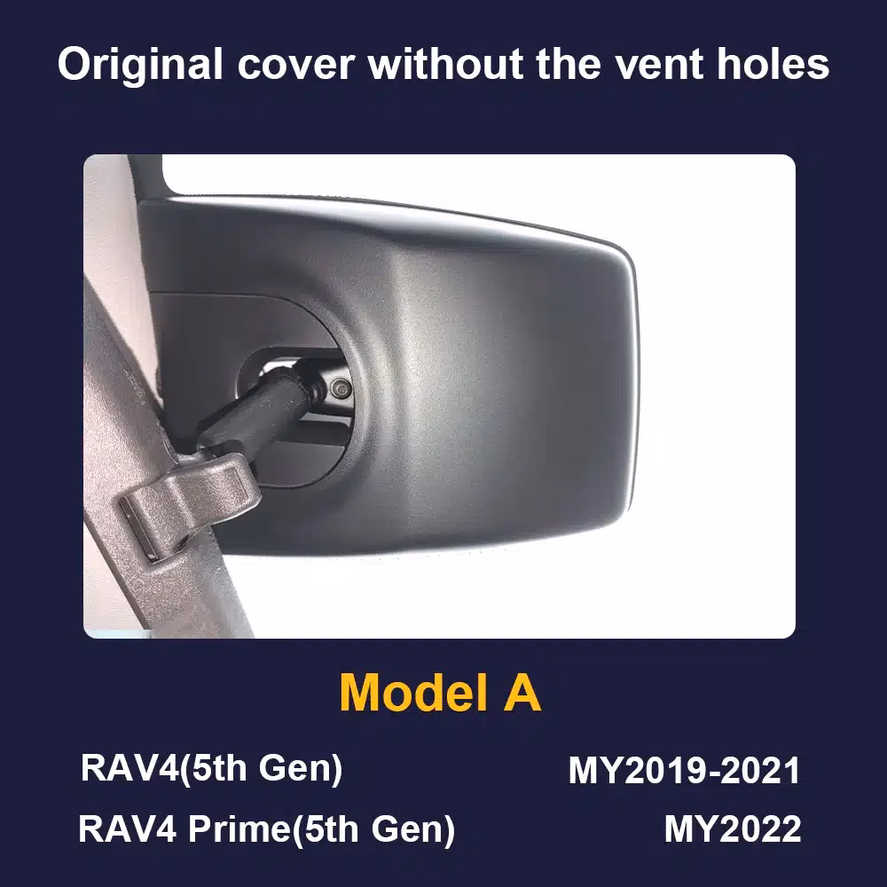 Camera DVR FiTCAMX fata-spate special conceput pentru Toyota RAV4 2019-2025 Model A (fara guri de aerisire pe capac) - Image 5