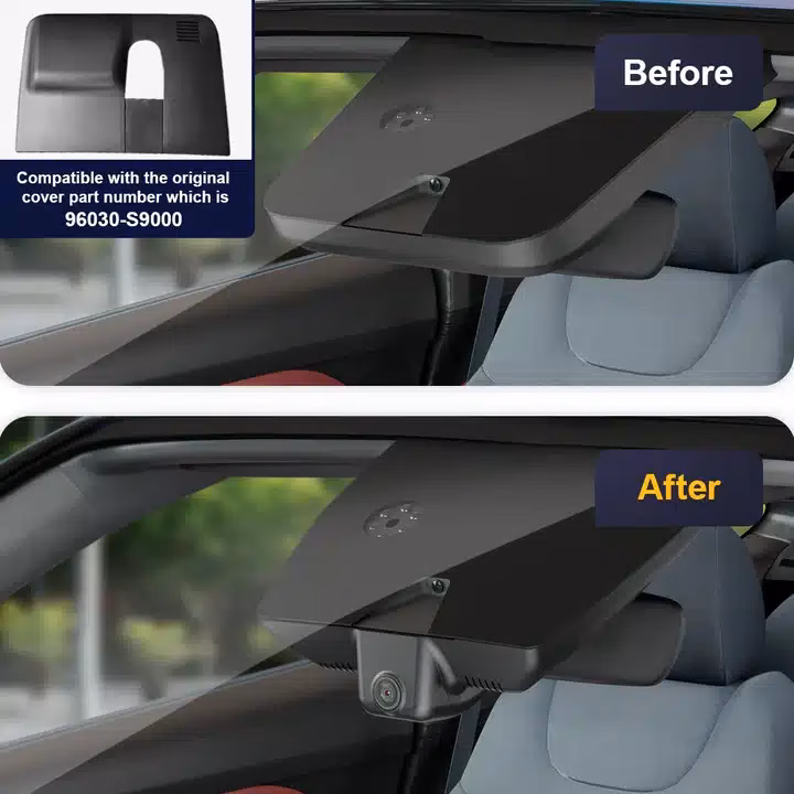 4K DVR kamera FiTCAMX, kifejezetten Kia Sportage 4. generáció 2017-2022 modellekhez tervezték - Image 4