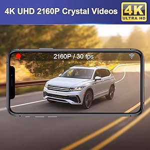 Camera DVR 4K FiTCAMX special conceput pentru VW Tiguan 2016-2024 HD2-6108 - Image 13