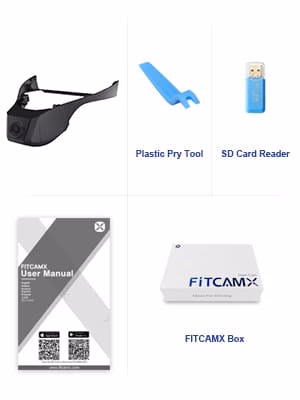 Camera DVR 4K FiTCAMX special conceput pentru VW Tiguan 2016-2024 HD2-6108 - Image 10