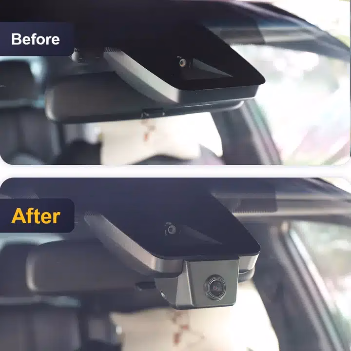 FiTCAMX első-hátsó DVR kamera, kifejezetten Toyota Prius 4 2018-2022 modellekhez - Image 2