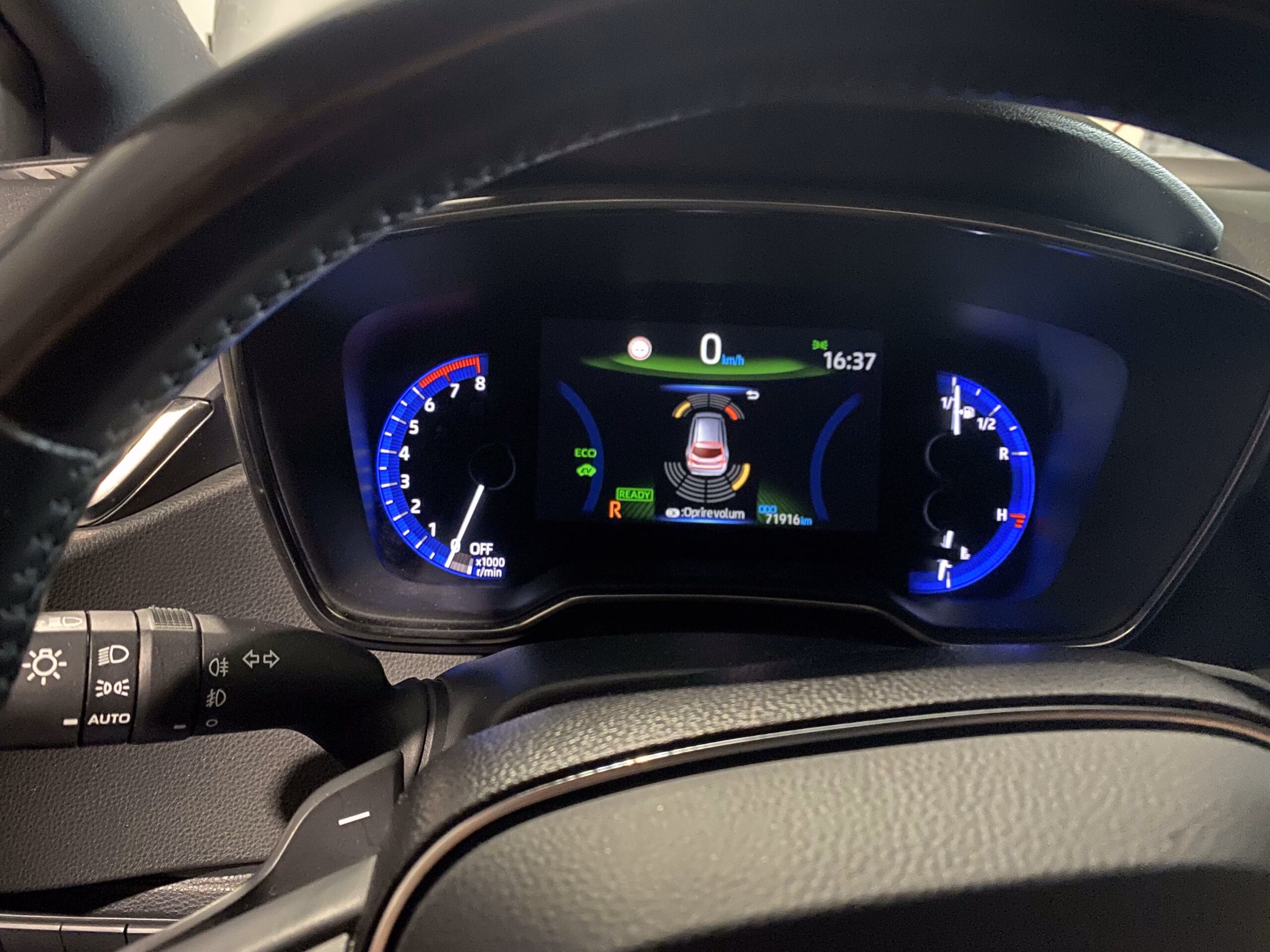 Első-hátsó parkolószenzor készlet, Toyota Corolla 2019-2022 modellekhez