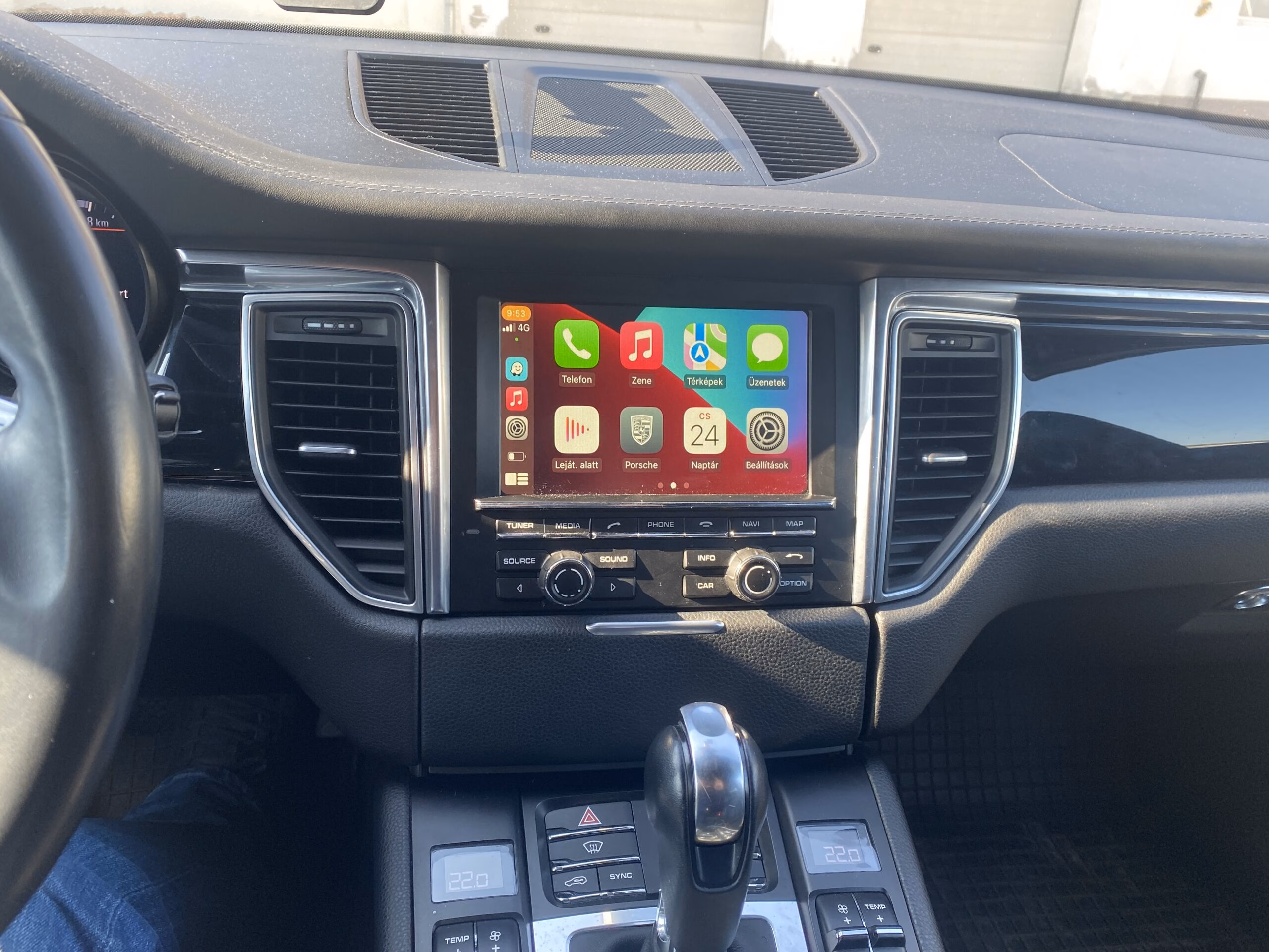 Vezeték nélküli CarPlay, Android Auto Porsche PCM 3.1 rendszerhez. Mirror Link és első-hátsó kamera bemenet. - Image 14