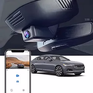 FiTCAMX 4K elöl-hátul DVR kamera, kifejezetten a Volvo XC-60, V90, S90 2022-2026, B modellhez