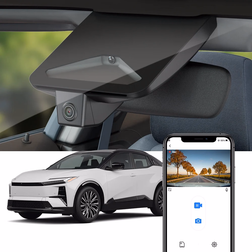 FiTCAMX 4K DVR-kamera, kifejezetten a Toyota C-HR+ (BEV) 2026+ számára